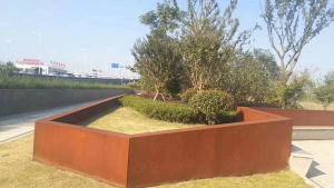 蔚县耐候钢挡土墙
